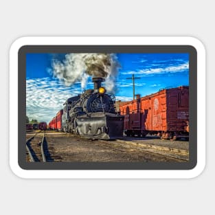 Cumbres and Toltec Narrow Gauge Railroad Chama New Mexico Yard Sticker